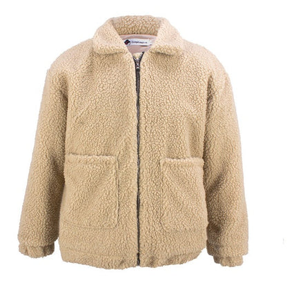 shearling coat jacket women autumn winter warm thick plush coat Limorista