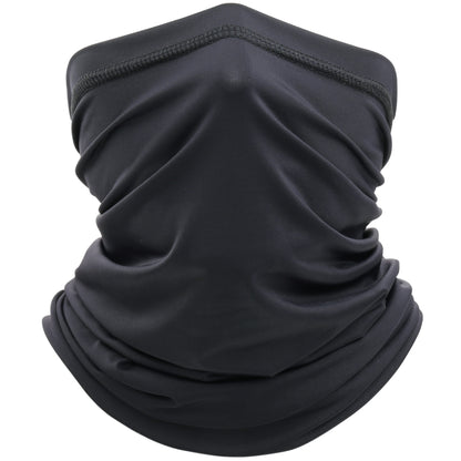 Ski half face cold winter warm hooded scarf Limorista