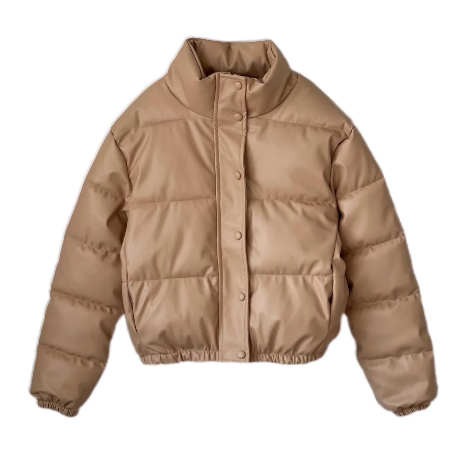 Faux leather cotton jacket Limorista