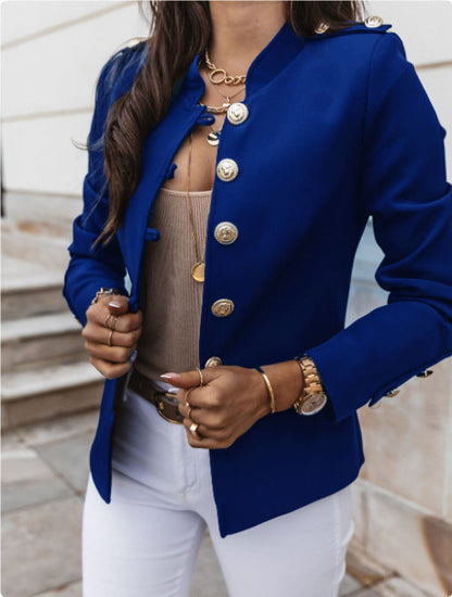 Long-sleeved Slim-breasted Small Blazer Limorista