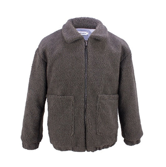 shearling coat jacket women autumn winter warm thick plush coat Limorista
