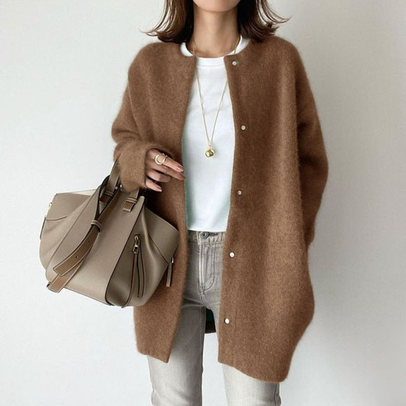 Knitted Jacket Slimming Sense Of Design Niche Loose Limorista