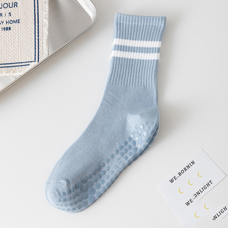 Indoor Anti Skid Wear Resistant Foot Guard Medium Tube Socks Limorista