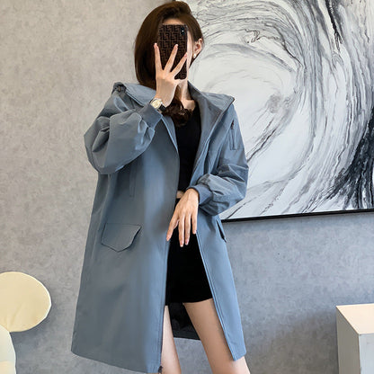 Loose Mid-length Hong Kong Style Coat Limorista