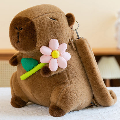 Capybara Backpack Plush Toy Creative Backpack Limorista
