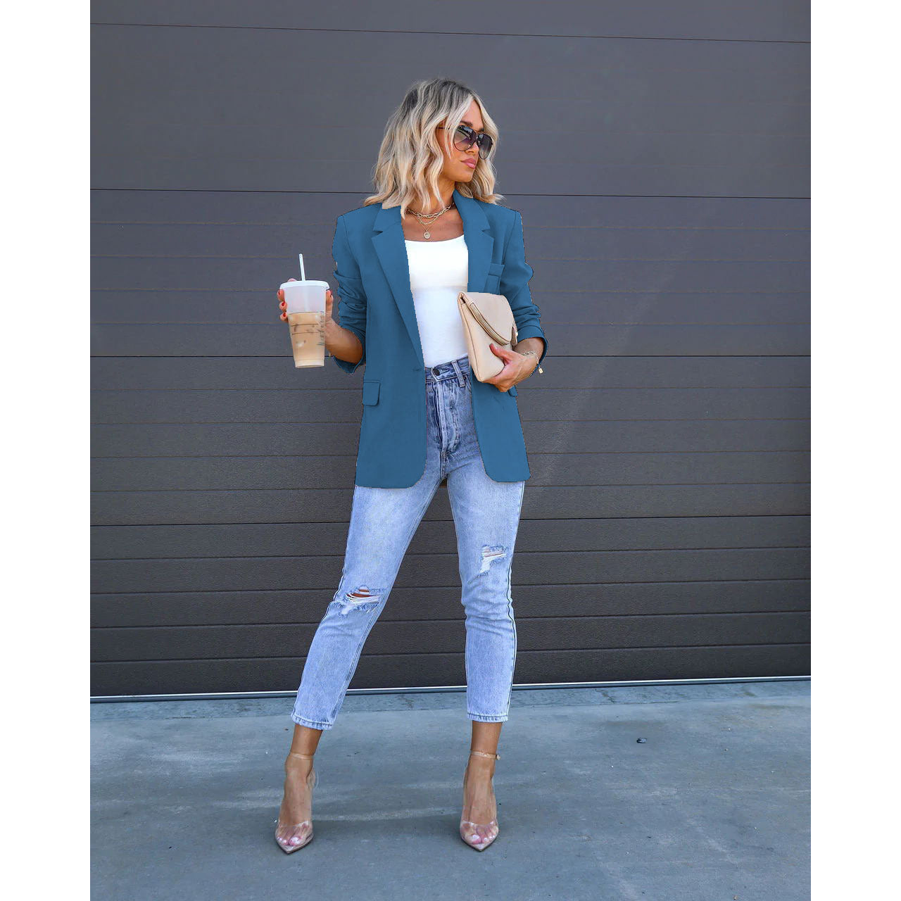Casual Pocket Women&