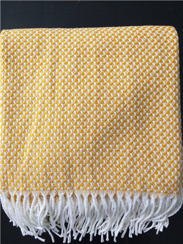 Sofa Blanket Air Conditioning Blanket Three-dimensional Water Wave Monochrome Double Wave Limorista