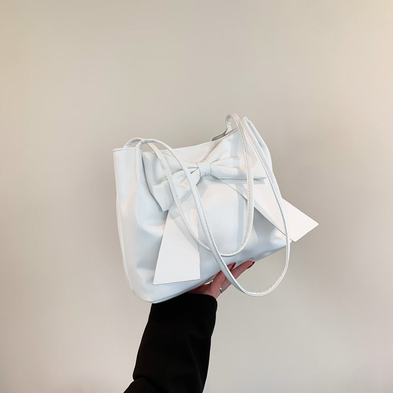 Bow Large Capacity Tote Handbag Limorista