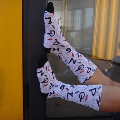 Cartoon Pet Head Face Socks Limorista