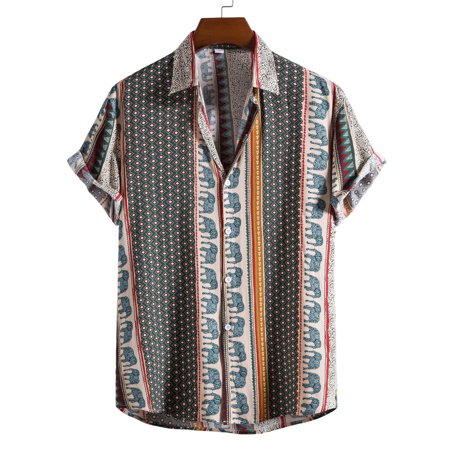 Fashion Digital Printed Short Sleeves Limorista