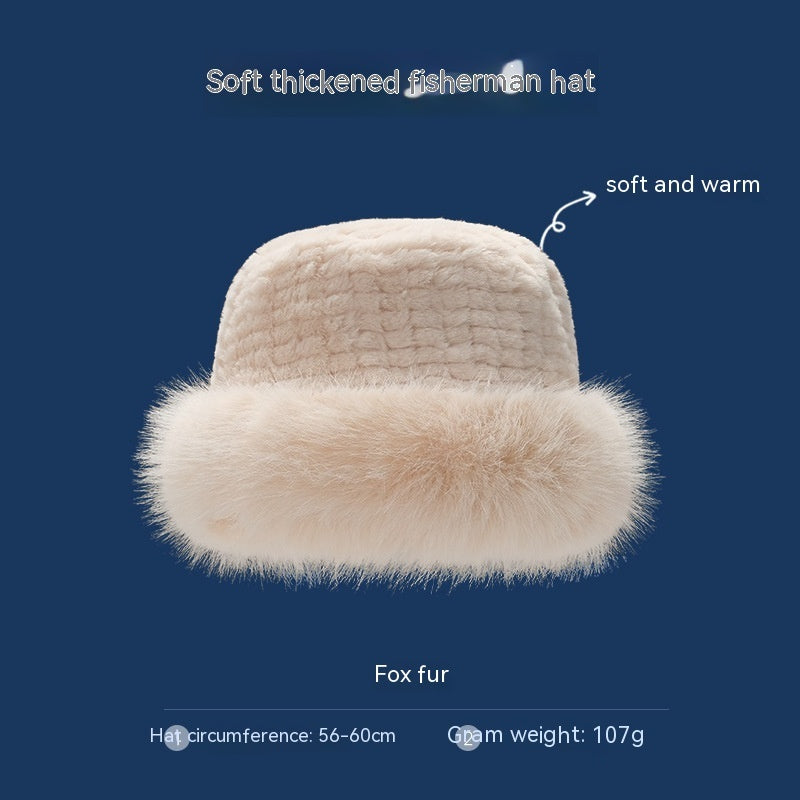 Velvet Hood Female Winter Korean Style Face Small Extra Thick Protection Limorista