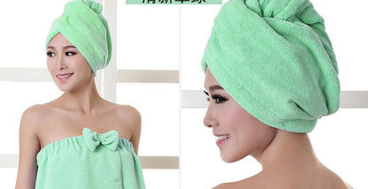 Double-sided Coral Velvet Dry Hair Band Limorista