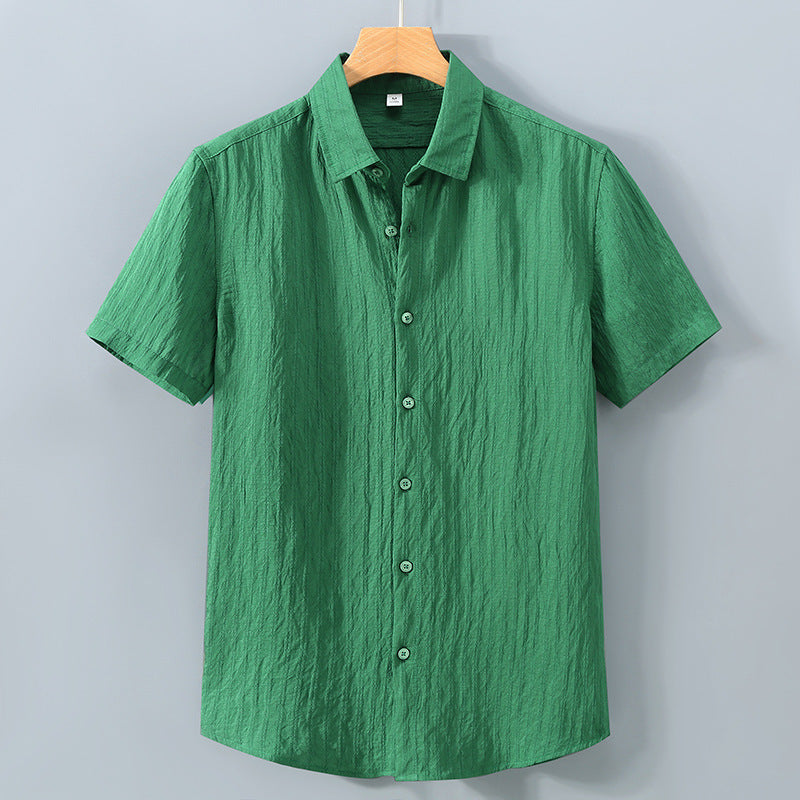 Men Sun-proof Shirt Loose Cotton Breathable Limorista