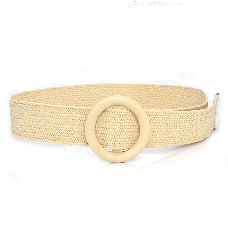 Bohemian Holiday Linen Woven Belt Limorista