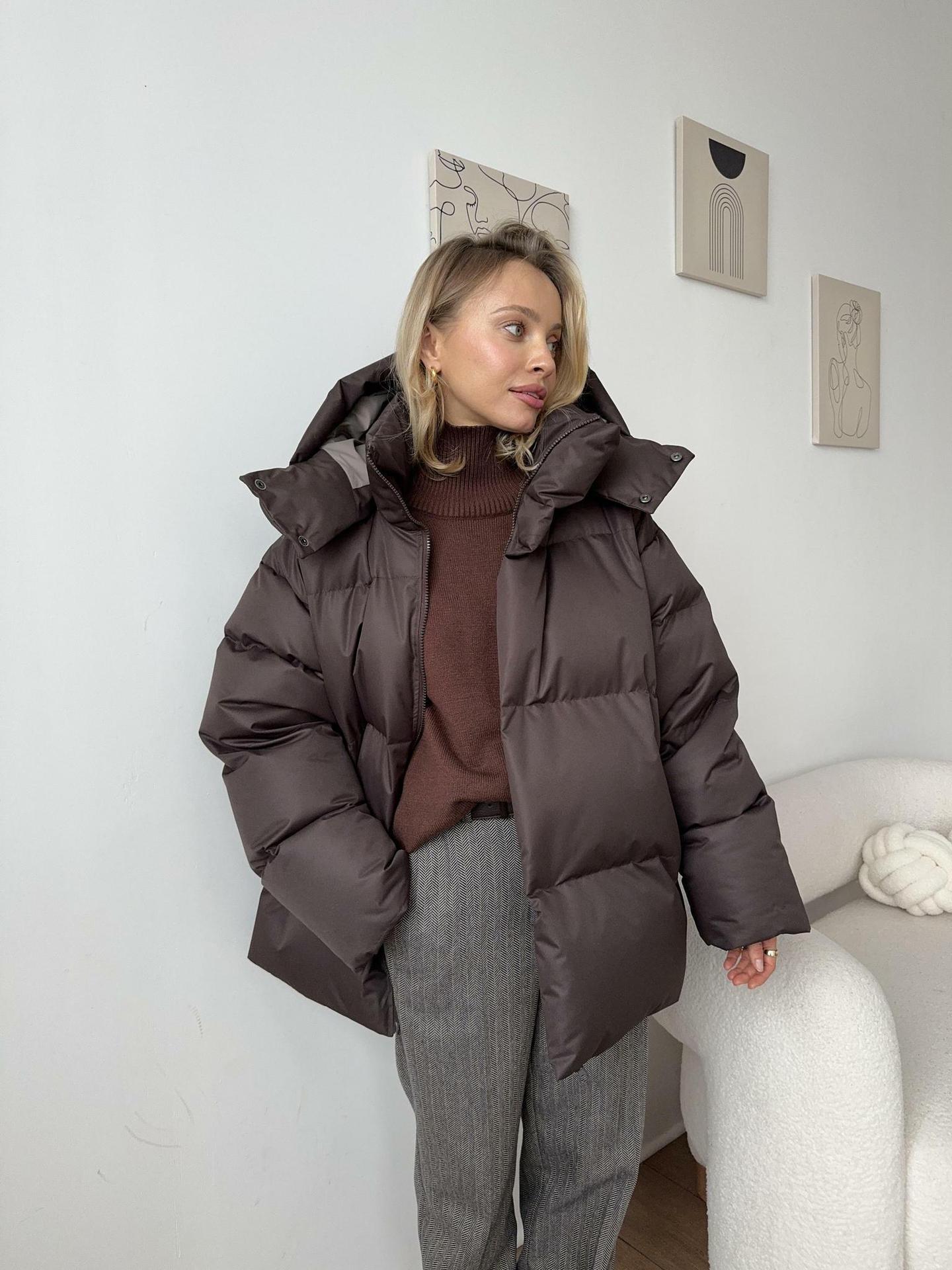 Cotton Padded Jacket Female Loose Cotton Coat Baggy Coat Limorista
