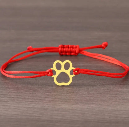 Simple All-match Red Rope Bracelet Fashion Adjustment Carrying Strap Limorista