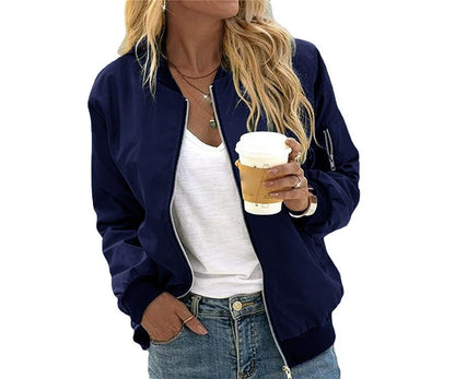 European And American Solid Color Women&