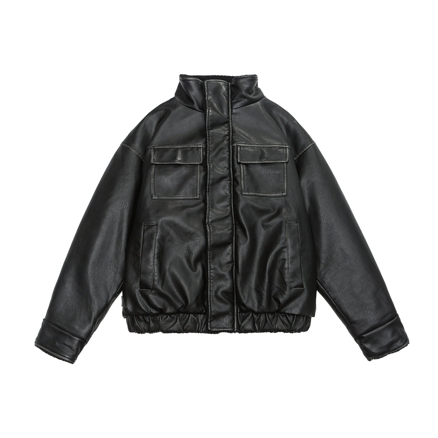 Retro Neutral Maillard Lamb Fur Coat Loose Leather Jacket Coat Limorista