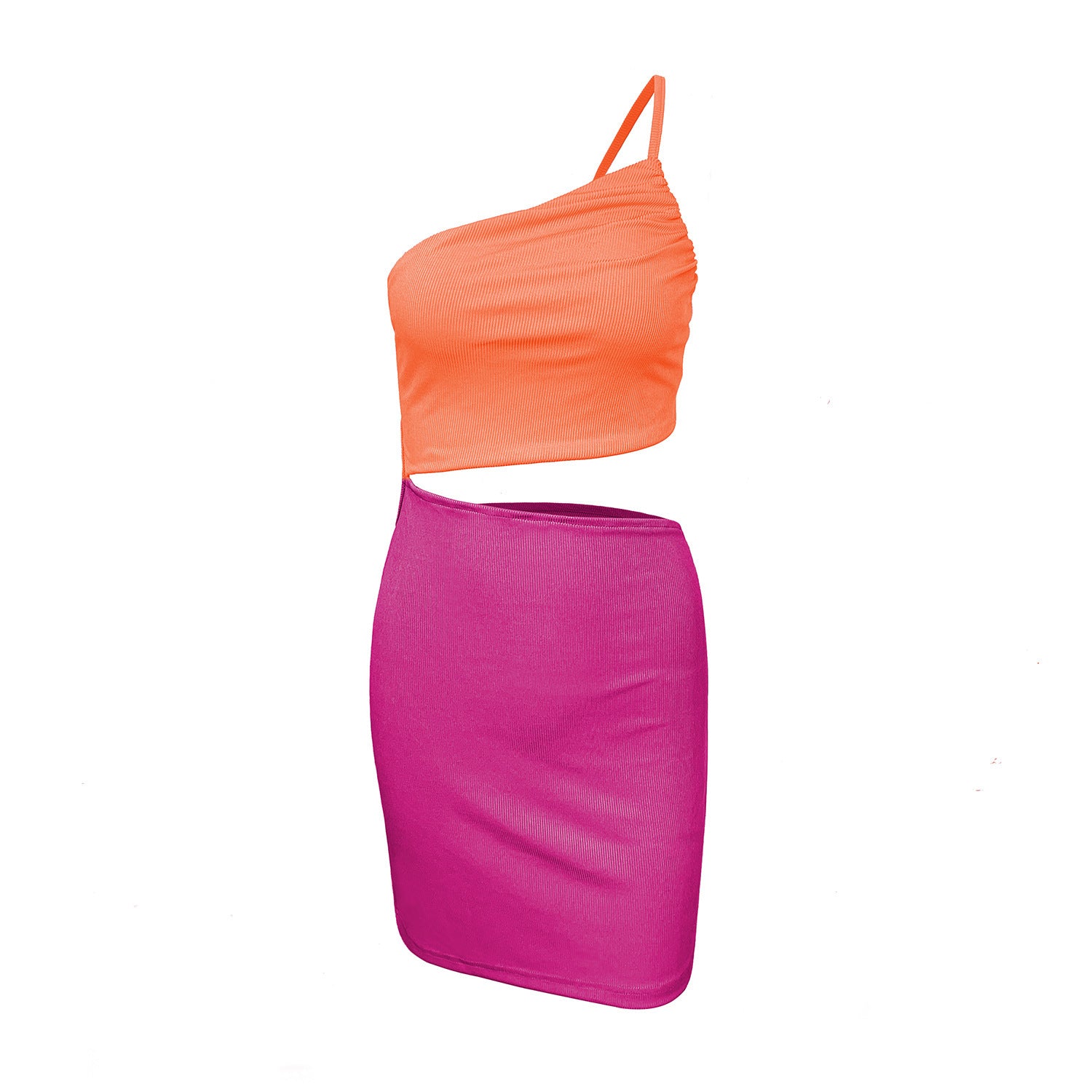 Design Sense Niche Shoulder Drawstring Dress Women Limorista