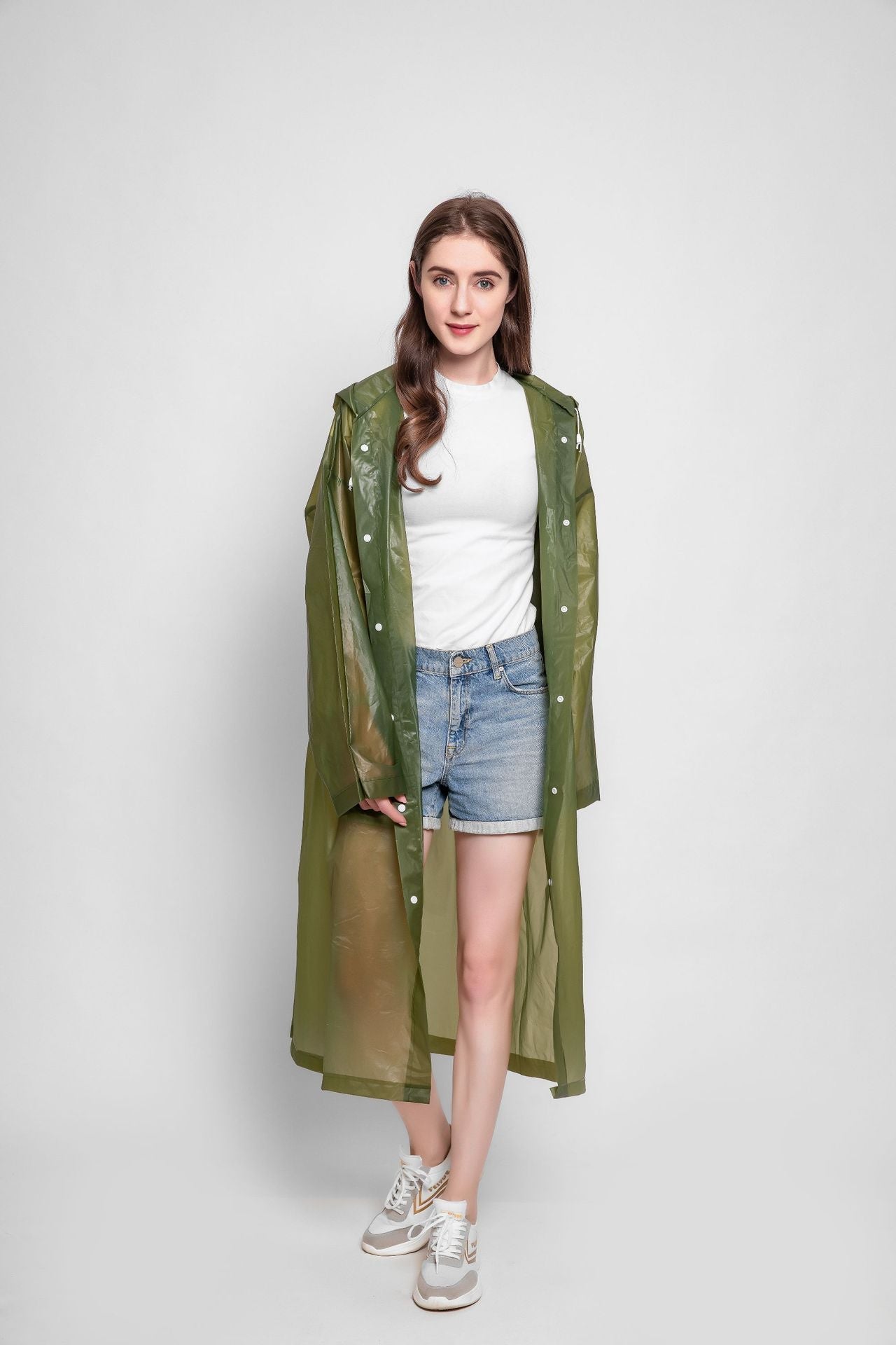 Non-disposable Adult Thickened Transparent 140g Raincoat Limorista