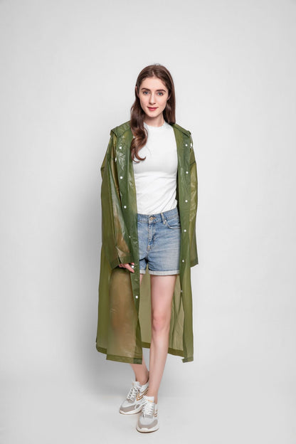 Non-disposable Adult Thickened Transparent 140g Raincoat Limorista