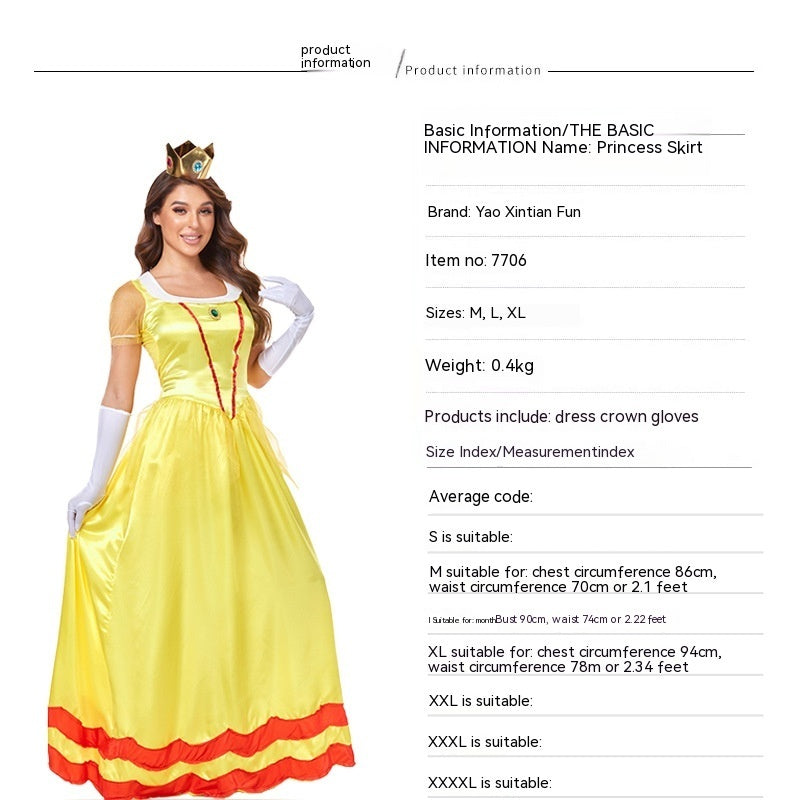 Halloween Costume Princess Dress Party Stage Wear Limorista