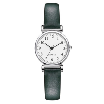 Small And Simple Temperament Student Quartz Watch With Thin Strap Limorista
