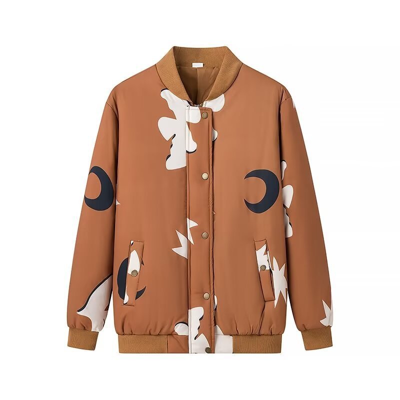Autumn New Fashion All-match Casual Printed Coat Limorista