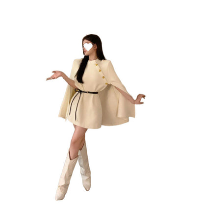 Autumn And Winter Shawl Cape Woolen Atmosphere Advanced Limorista
