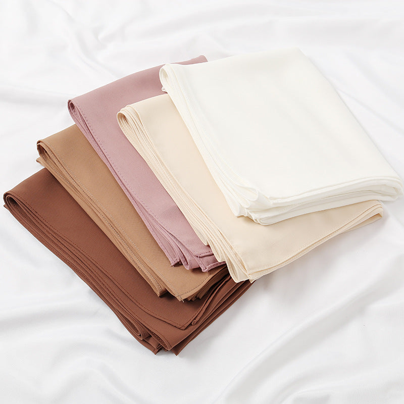 Corner Cathetus All-match Chiffon Headcloth Limorista