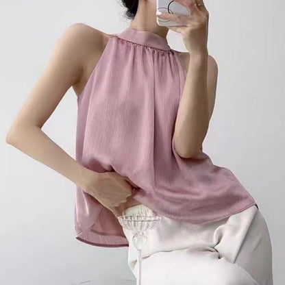 Design Sleeveless Shirt Women&