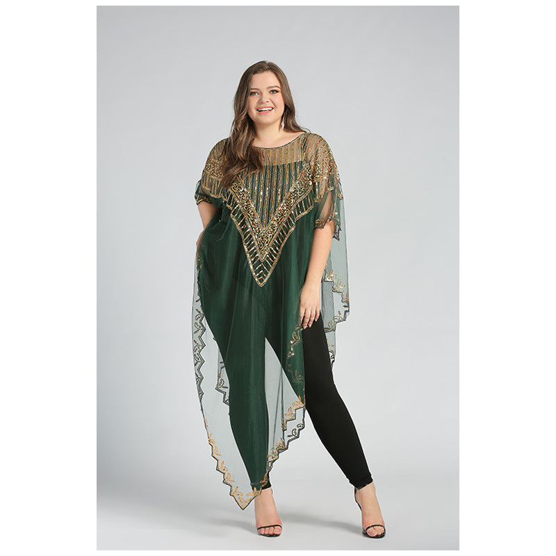 Personalized Batwing Sleeve Women&