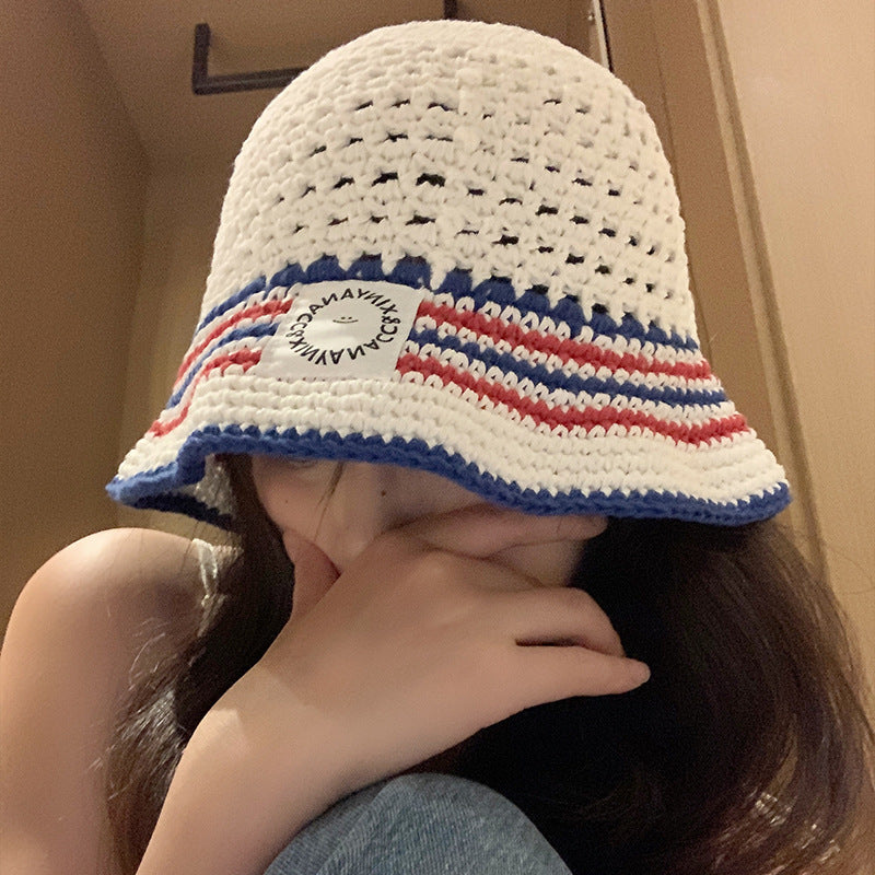 Striped Bucket Hat Women&