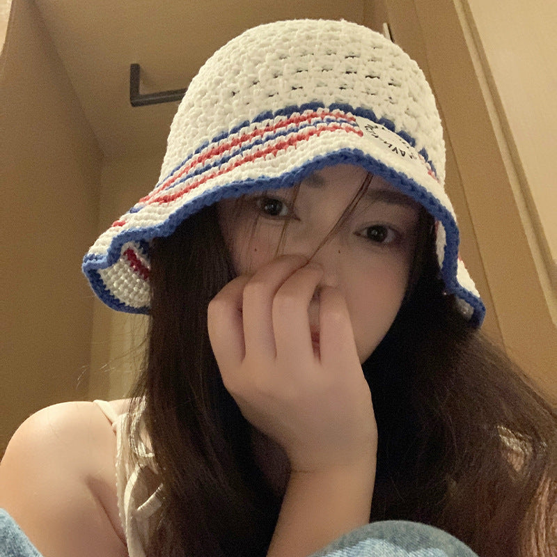 Striped Bucket Hat Women&