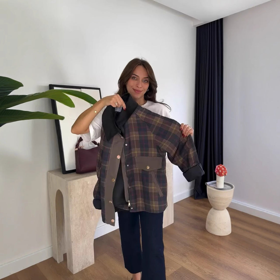 Fashion Casual All-matchloose Coat Women Limorista