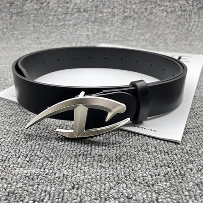 Future Sense Niche Punk Irregular Metal Belt Limorista