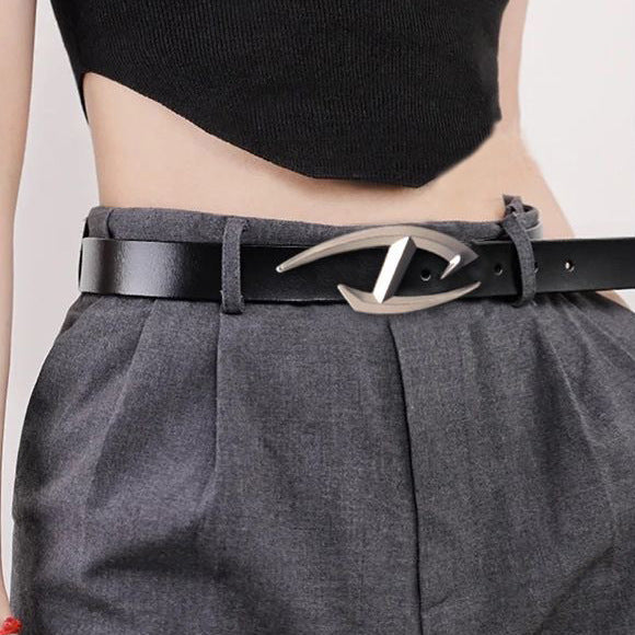 Future Sense Niche Punk Irregular Metal Belt Limorista