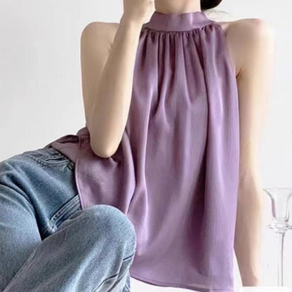 Design Sleeveless Shirt Women&