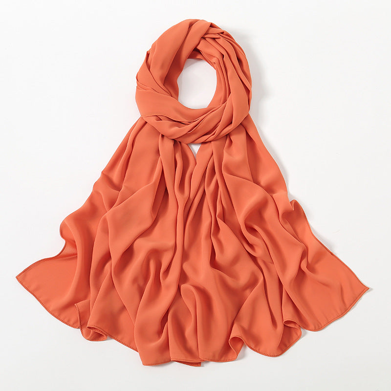 Corner Cathetus All-match Chiffon Headcloth Limorista