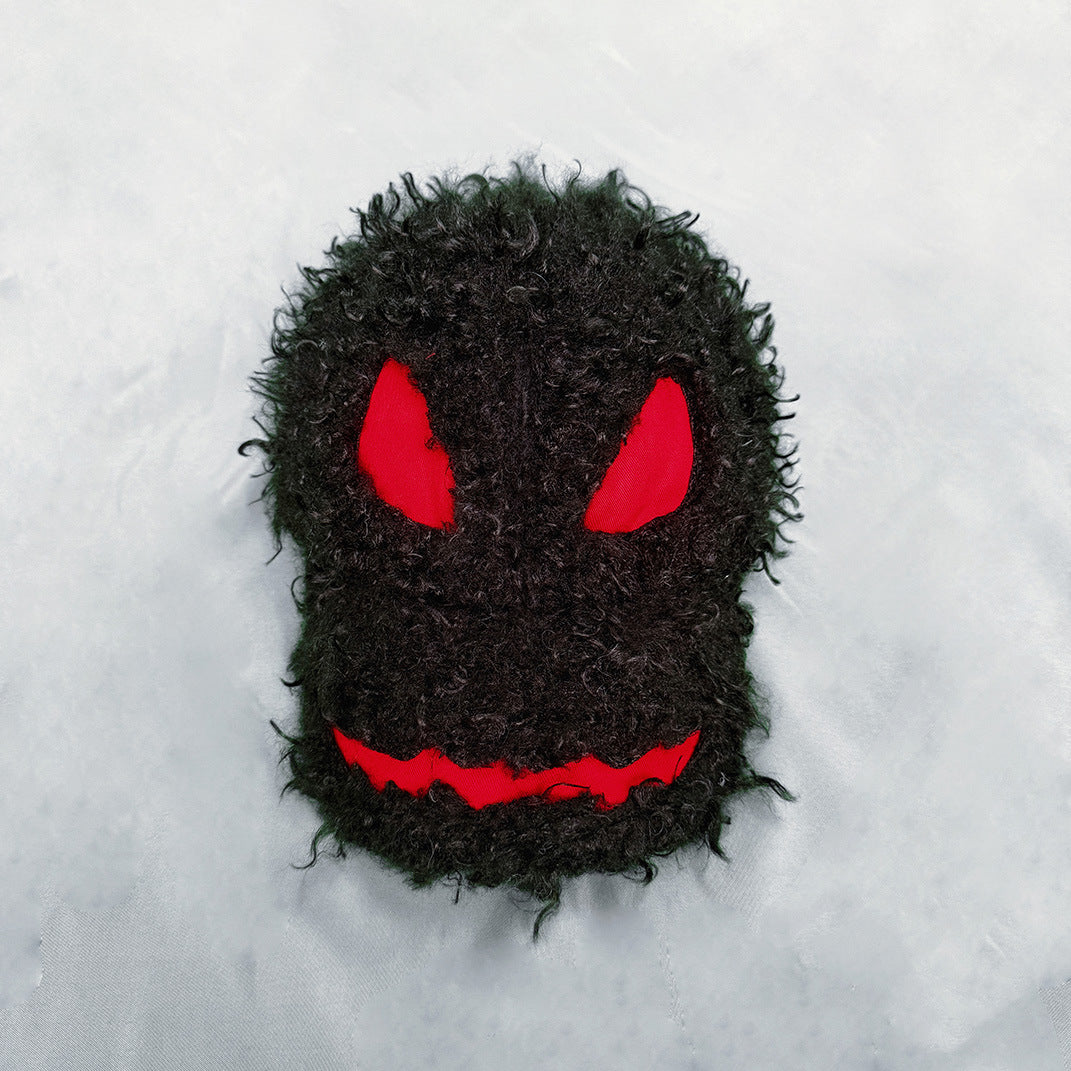 Destroy Devil Fur Hat Female Peaked Cap Limorista