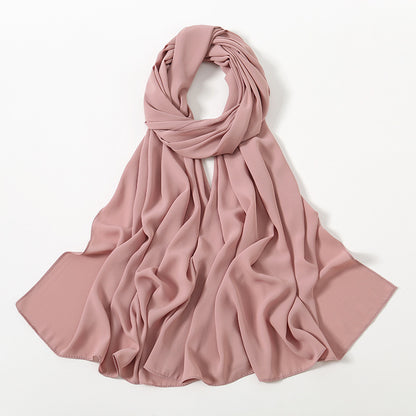 Corner Cathetus All-match Chiffon Headcloth Limorista