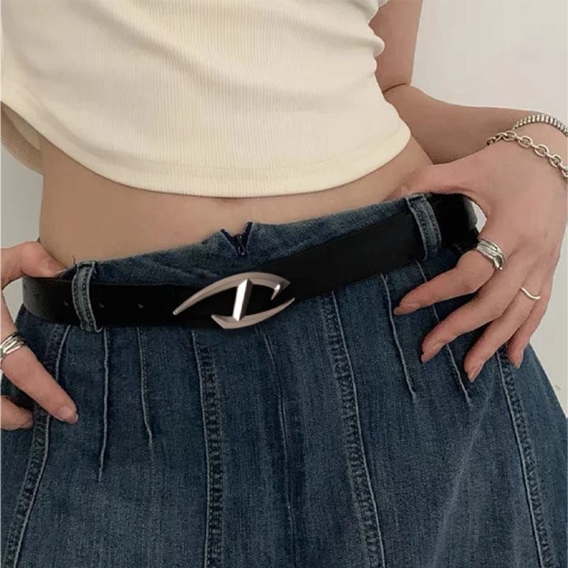 Future Sense Niche Punk Irregular Metal Belt Limorista