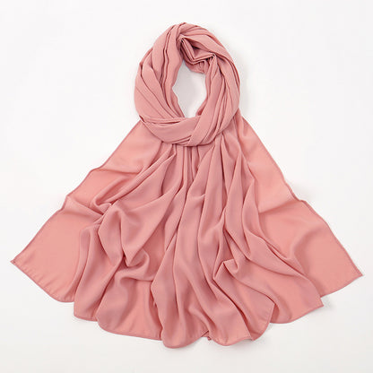 Corner Cathetus All-match Chiffon Headcloth Limorista
