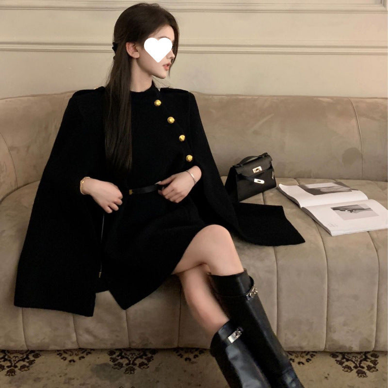 Autumn And Winter Shawl Cape Woolen Atmosphere Advanced Limorista