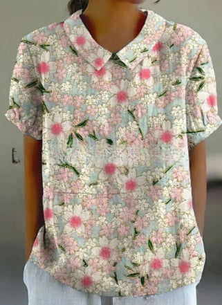 Digital Printing Loose Casual Women&