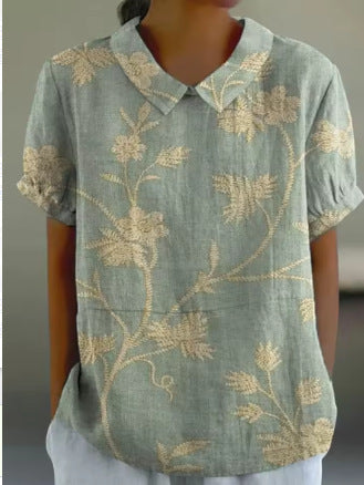 Digital Printing Loose Casual Women&