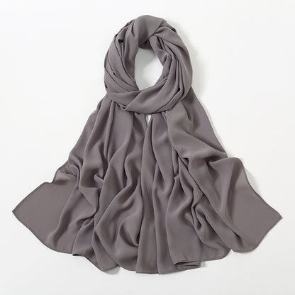 Corner Cathetus All-match Chiffon Headcloth Limorista