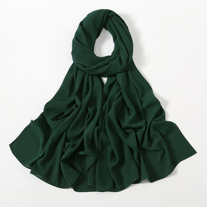 Corner Cathetus All-match Chiffon Headcloth Limorista