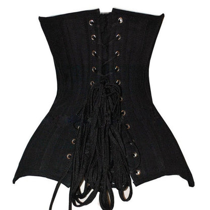 Cotton Double Steel Rib Waist Court Corset Limorista