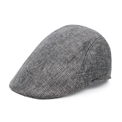 Cotton And Linen Beret Men&